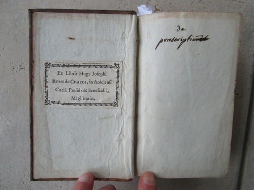 AZO, DINUS, BALBO, OLDENDORP : DE PRAESCRIPTIONIBUS, 1567. - Picture 2 of 21