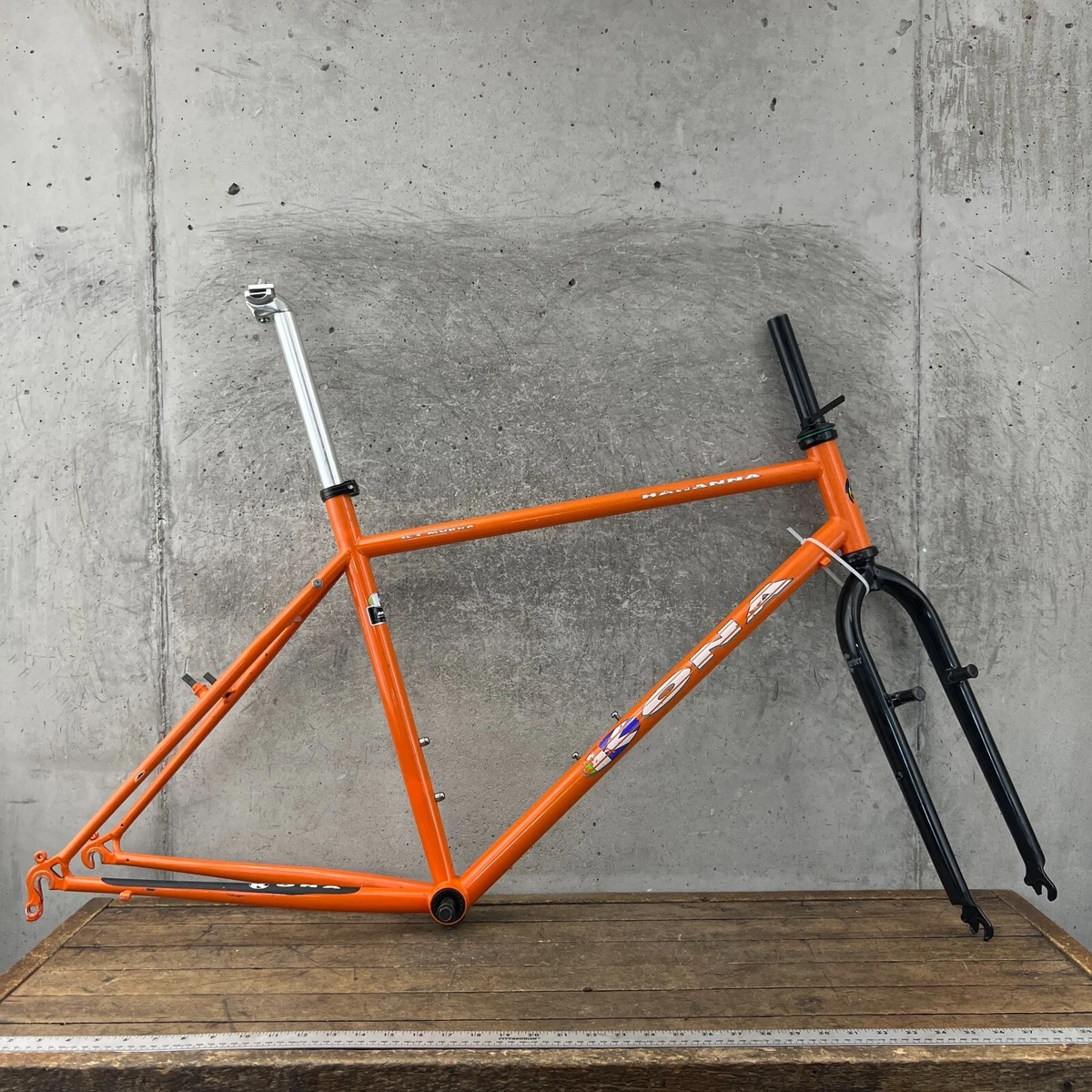 Vintage Kona Hahanna Frame Set 19 in Carver 1 in Fork Mountain 26 135 Joe Murray