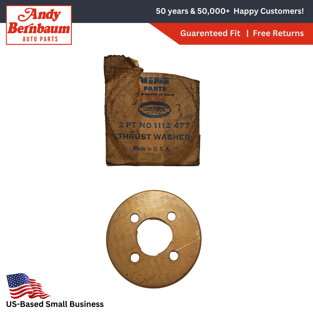 1946-1954 DeSoto Dodge Chrysler M6 Transmission Front Thrust Washer 1112477 NOS