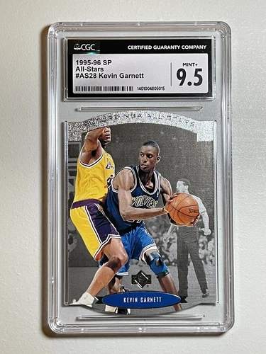 1995-96 Upper Deck SP - Kevin Garnett - Future All Star CGC 9.5 Mint+ #AS28