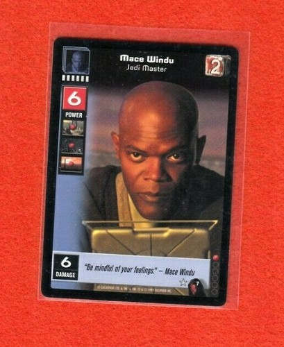 Star Wars Young Jedi Mace Windu Jedi Master CCG /TCG | eBay