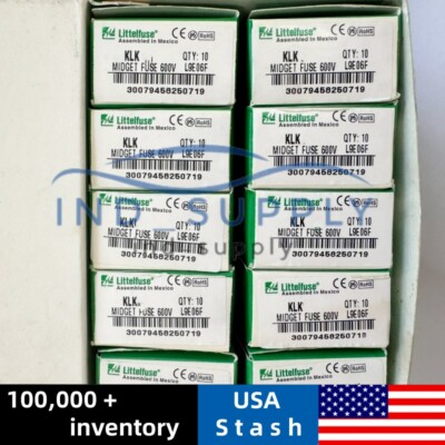 10PCS LITTELFUSE KLK 5A KLK-5A 5A 600V FUSE CLASS CC FAST ACTING KLK 5
