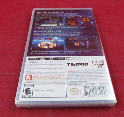 Astro Aqua Kitty Pawsome Collection 新品 Astro Aqua Kitty Pawsome Collection - Nintendo Switch - LRG - New
