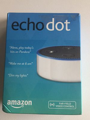 Amazon Echo Dot Internet & Media Streamer 2nd Gen White New