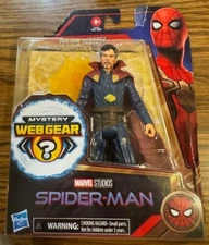 Dr Strange Marvel Spider Man Mystery Web Gear Basic 6" Action Figure (bent card)