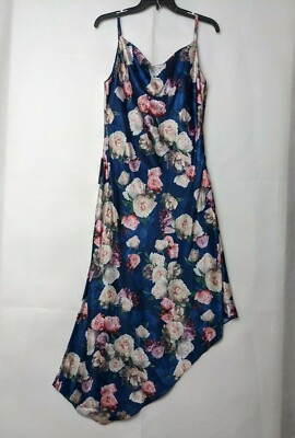Chi Chi London Women's Midi Cami flower Graden rose print Dress Sz UK 10 US 6