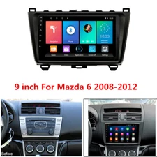 Car Radio Stereo WIFI GPS Navigation Multimedia Player For Mazda 6 Android Head 
