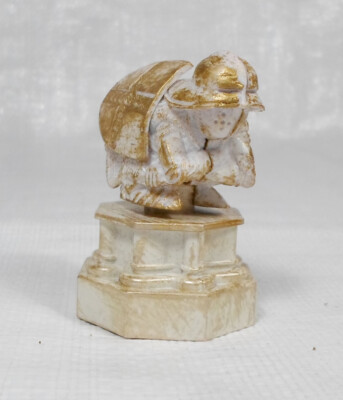 DeAGOSTINI HARRY POTTER WIZARD CHESS WHITE / GOLD PAWN PIECE D