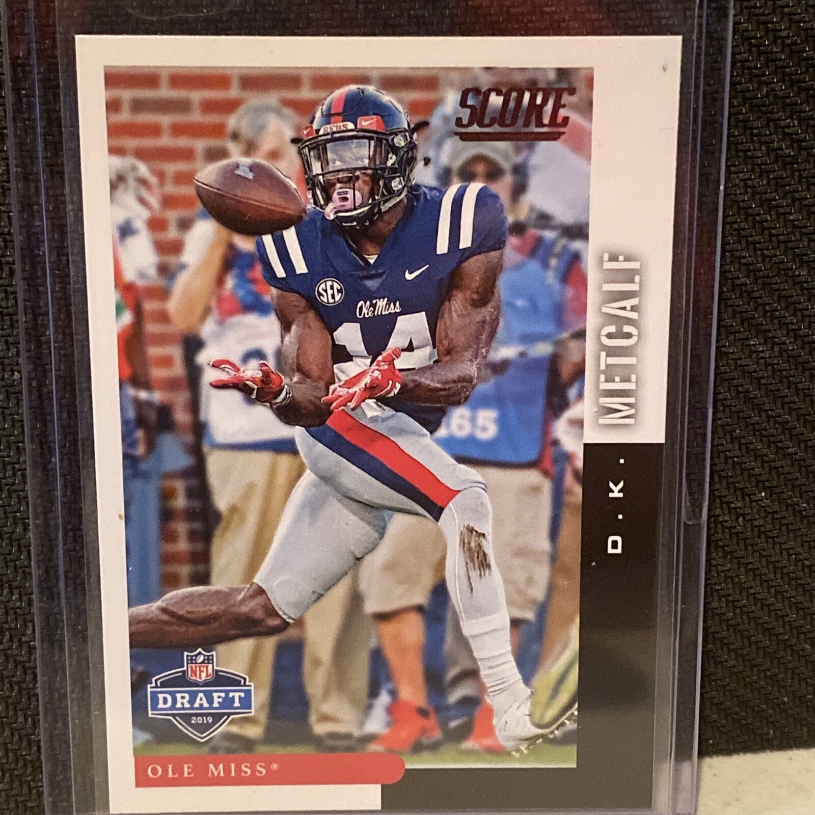 2019 Score Draft Rookie DK Metcalf Rookie Seattle Seahawks #DFT-15