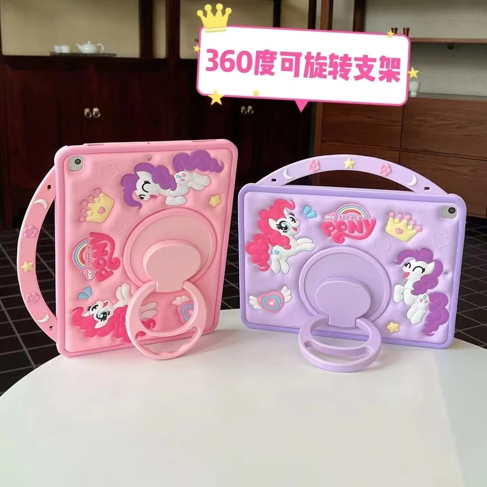 Kid Shockproof Handle Case Cover For iPad 10th 9 8 7 Air 1 2 3 4 11 Pro 11 2024 - Image 2 of 4