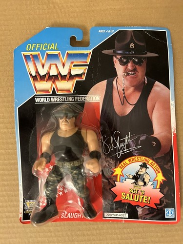 WWF Hasbro Figure - Sgt Slaughter 1991 Unopened...