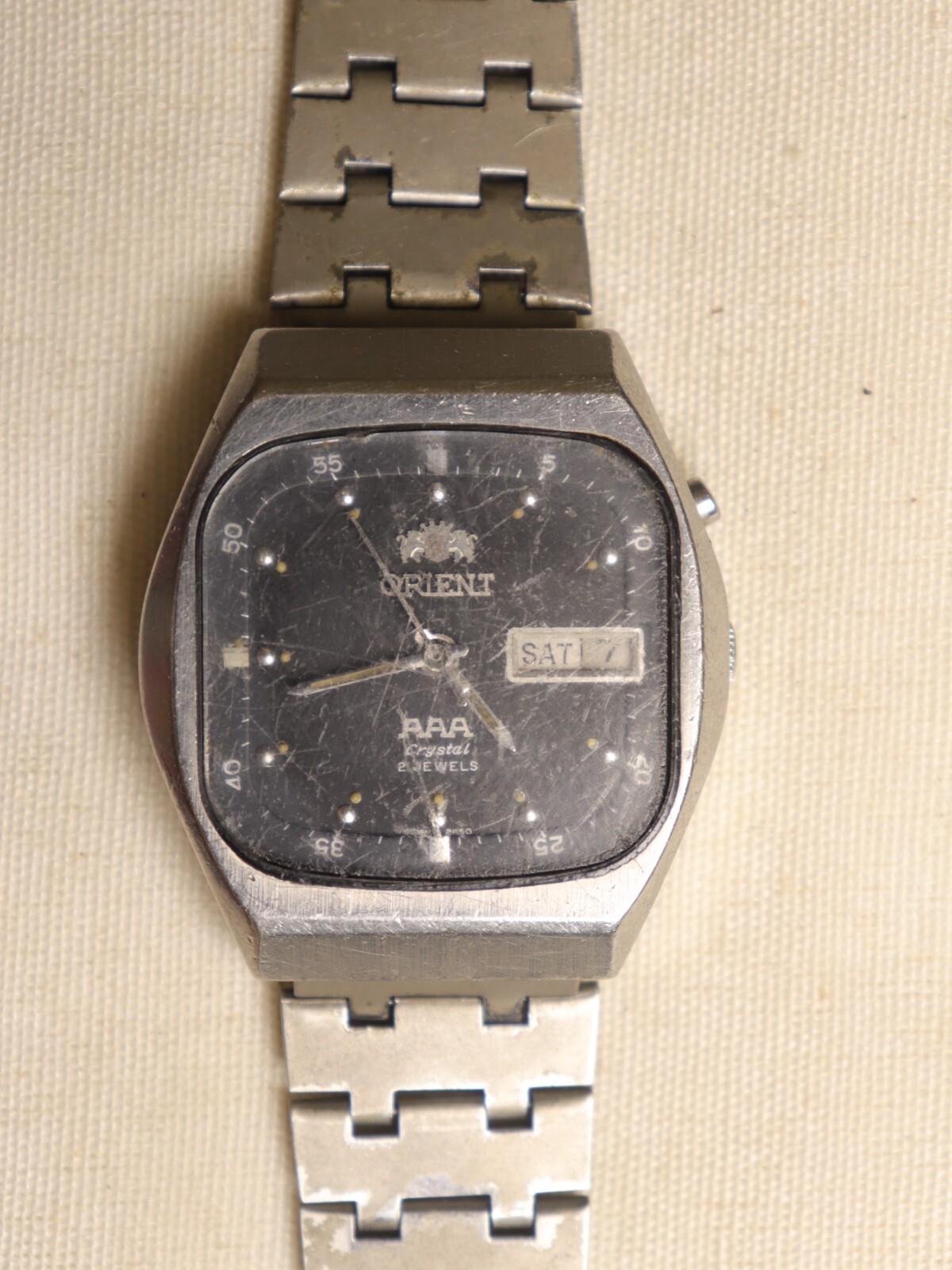 Vintage Orient AAA Crystal Automatic 0S469C734, T… - image 12