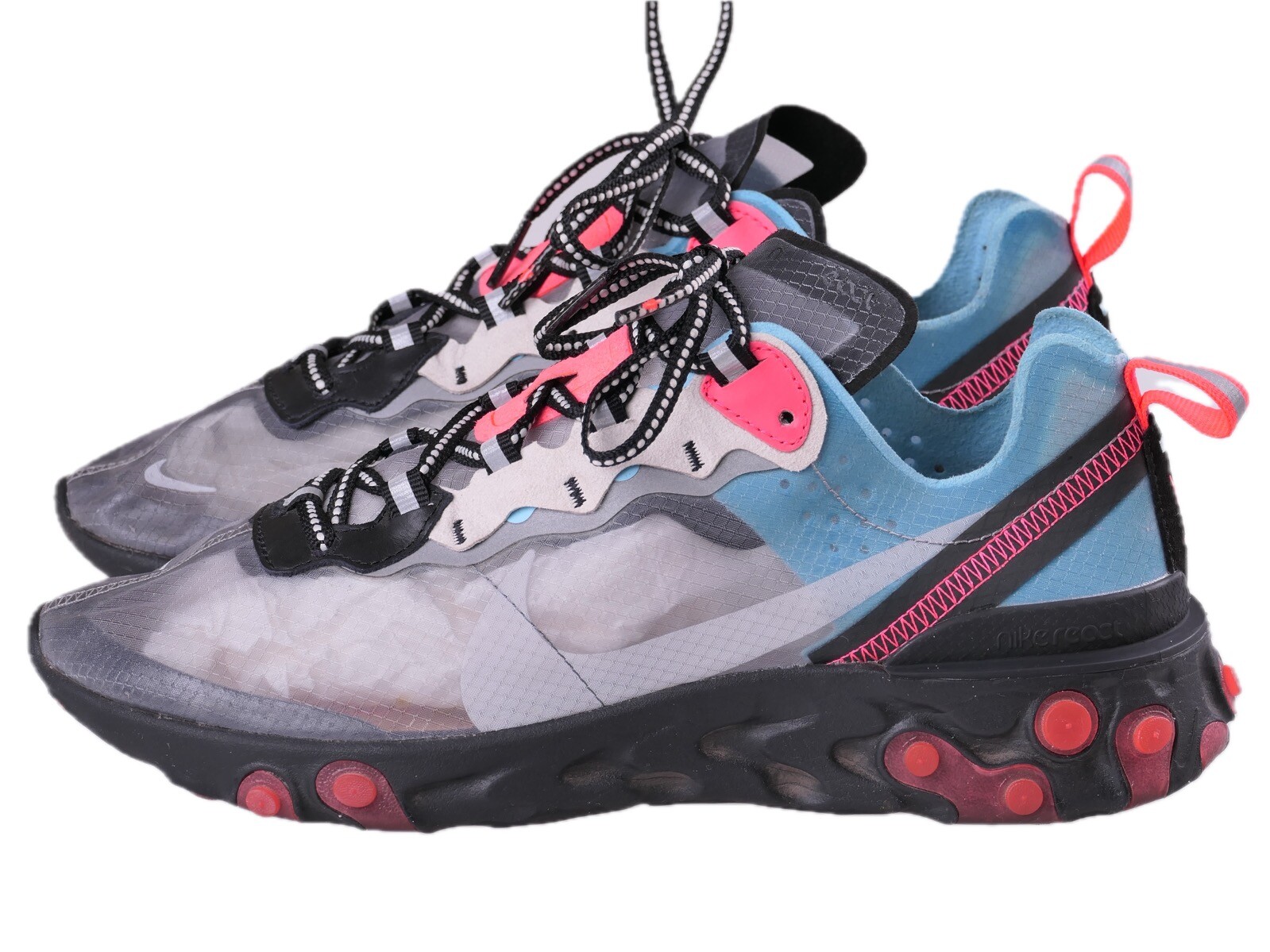 Nike 2018 React Element 87 Solar Red Sneakers Sho… - image 4