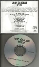 JOAN OSBORNE Relish rare 1995 w/DIFFERENT BACK COVER ART ADVNCE PROMO DJ CD MINT