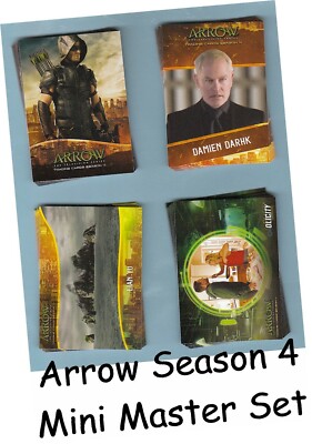 Arrow Season 4 (vier) - 72 Basic Set & 3 Chase Sets - Mini Master - 99 Karten