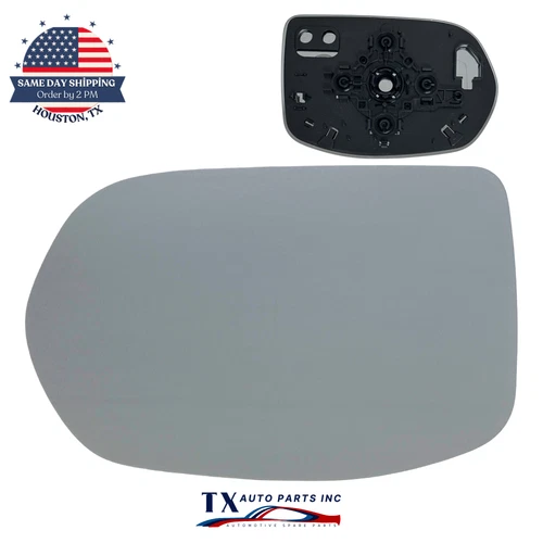 Driver Side Mirror Glass fits for 2017-2022 HONDA CRV with Non-Heated Left Side