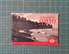 1953 LET’S EXPLORE OHIO THE STANDARD OIL COMPANY (OHIO) Booklet, 64 Pages, NEAT!