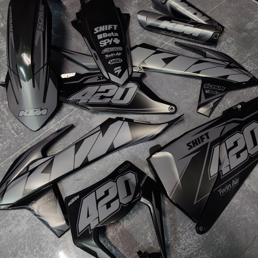 Plastics + Graphics KTM 2020-2023 XC-W XCF-W EXC EXC-F - 150 250