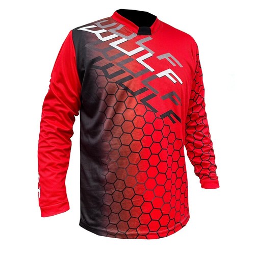 Adult MX Wulfsport CONNECT Shirt Pant Armour Boot Glove Helmet Red Set #10 - Picture 2 of 9