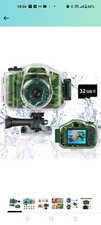 DEKER Kids Camera Underwater Waterproof Camera for Best Christmas Birthday Gifts