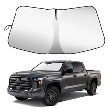 JJMY For Toyota Sequoia 2023-2025 Car Windshield Sunshade Sun Visor Heat Block