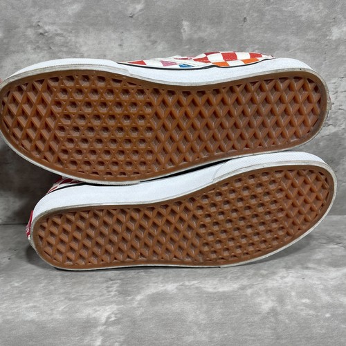 VANS Multi Color Checkered Slip On Women's Flats Loafers Size 7 - Picture 14 of 14