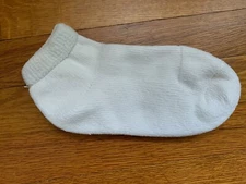  Vtg. Golf/Tennis Roll Top Heavy Weight Acrylic Socks 3 pair White New w/o Tags