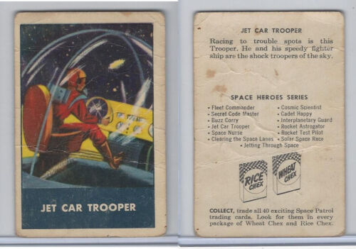 F280-3 Chex Cereal, Space Patrol, 1950's, Jet Car Trooper - Picture 1 of 1