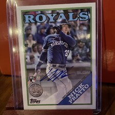 Nick Pratto 2023  Topps Certified Auto Royals