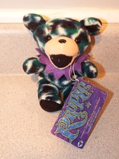 7  Liquid Blue Grateful Dead Plush Bear - Ripple - Great Condition With Tag
