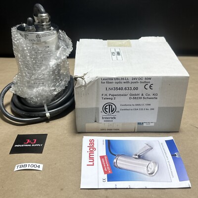 BRAND NEW- FH Papenmeier 3540.633 35FO-B6M11N0N Lumiglas Sightglass Light  