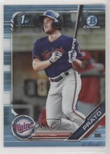 2019 Bowman Draft Chrome Sky Blue Refractor Anthony Prato #BDC-101 06s6