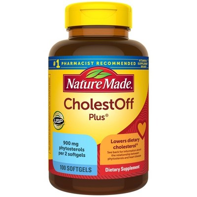 Nature Made CholestOff Plus, Dietary Supplement for 100 Count (Pack of 1)