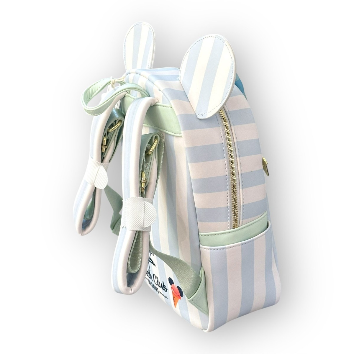 Disney Beach Club Resort Loungefly Backpack mini Scented Mickey Minnie NWT Loungefly Disney Mickey & Minnie Perfect Picnic Scented Mini  main image 3