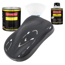 Restoration Shop Machinery Gray Acrylic Enamel Quart Kit, Auto Paint