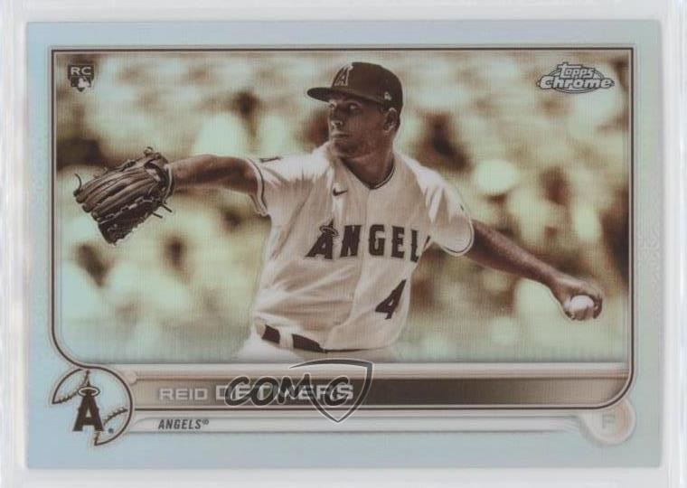 2022 Topps Chrome Sepia Refractor Reid Detmers #79 sh7