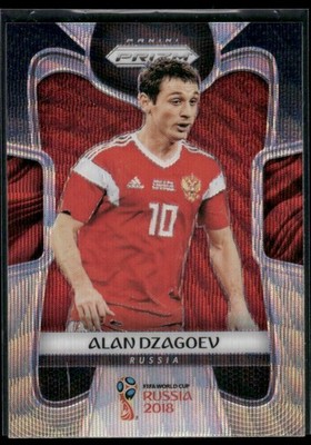 2018 Panini Prizm FIFA World Cup #165 Alan Dzagoev Cyrillic
