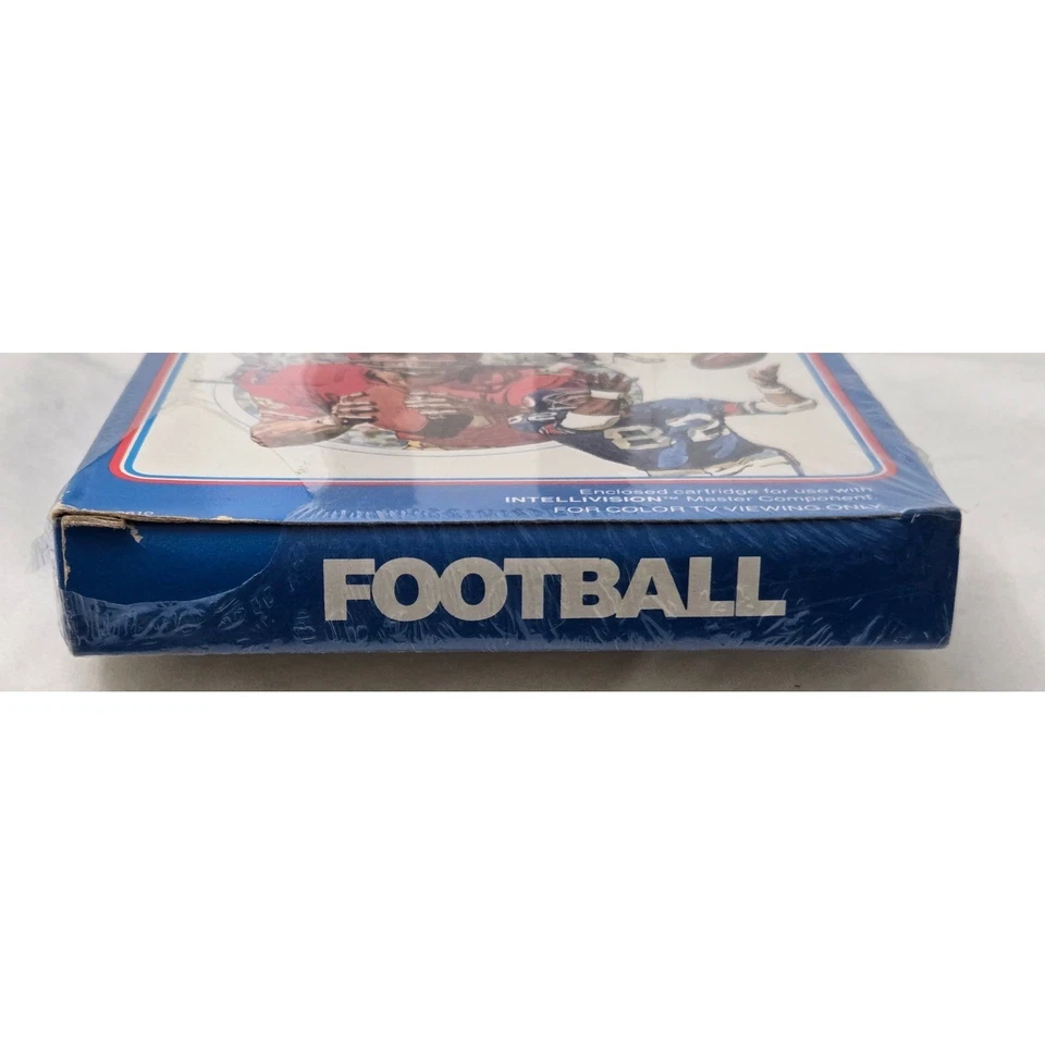 VINTAGE 1979 Intellivision FOOTBALL Game Cartridge Mattel SEALED NOS Sports Cart - Image 4 of 4