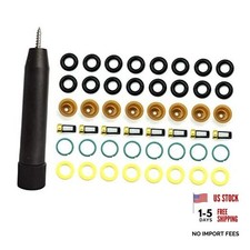 Fuel Injector Seal Kits Rebuild Set Include O-Rings, Pintle Caps, Seal