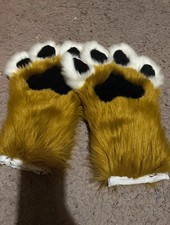Hq Fursuit Paws And Tail Set Handmade Fursuit Pre-made