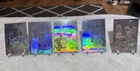 Michael Jordan Hologram Basketball Card Lot From 1991 & 1992, 5 Card Lot
