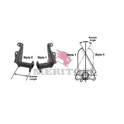 Meritor A263299Z6786 Ay Bkt Chmbr