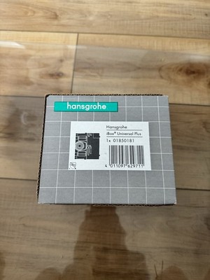 Hansgrohe iBox 01850181 Universal Plus Rough In Valve with Service Stop - NIB