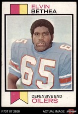 1973 Topps #325 Elvin Bethea Oilers HOF NC A&T 3 - VG