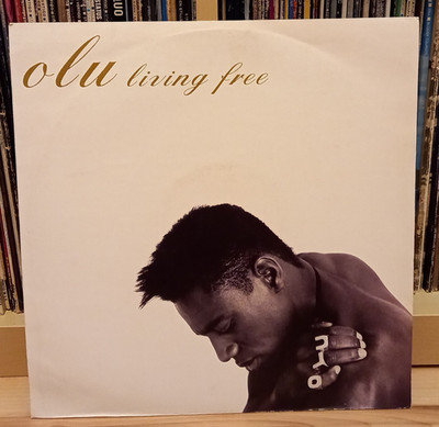 Olu - Living Free (UK vinyl 12'' single) 1992, soul, downtempo, funk