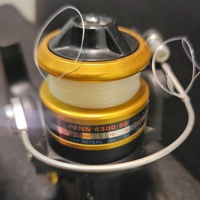Fishing REEL Penn 4300 SS spinning caster Vintage Collectiors | eBay