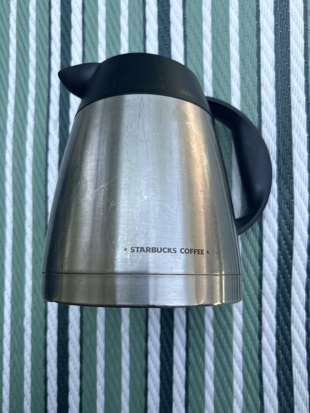 Starbucks Barista Aroma Coffee Pot / Carafe Model BA1TC, Stainless Steel