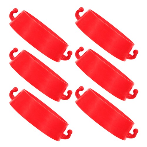 6 Pcs Ring Chain Plastic Connector for Traffic Chains Safety Barrier - Bild 9 von 12