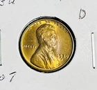 1939 D  Lincoln Wheat Cent BU Brilliant Uncirculated Gem from OBW  Roll Lot 1