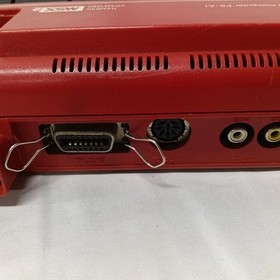 Panasonic MSX2 FS-A1 Personal Computer Red Retro Vintage Untested Junk Japan